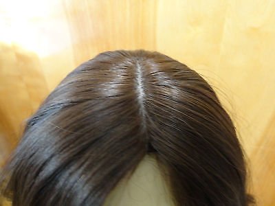 Malky Wig Sheitel European Multidirectional Human Hair Wig Medium Brown 8/6