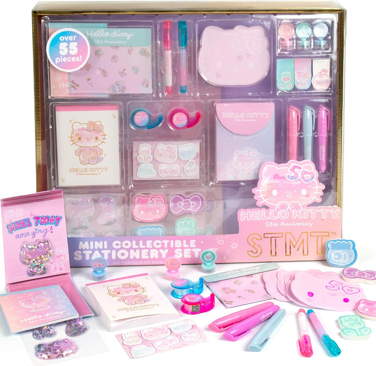 Horizon Group USA Hello Kitty 50th Anniversary Mini Collectible Stationery Set